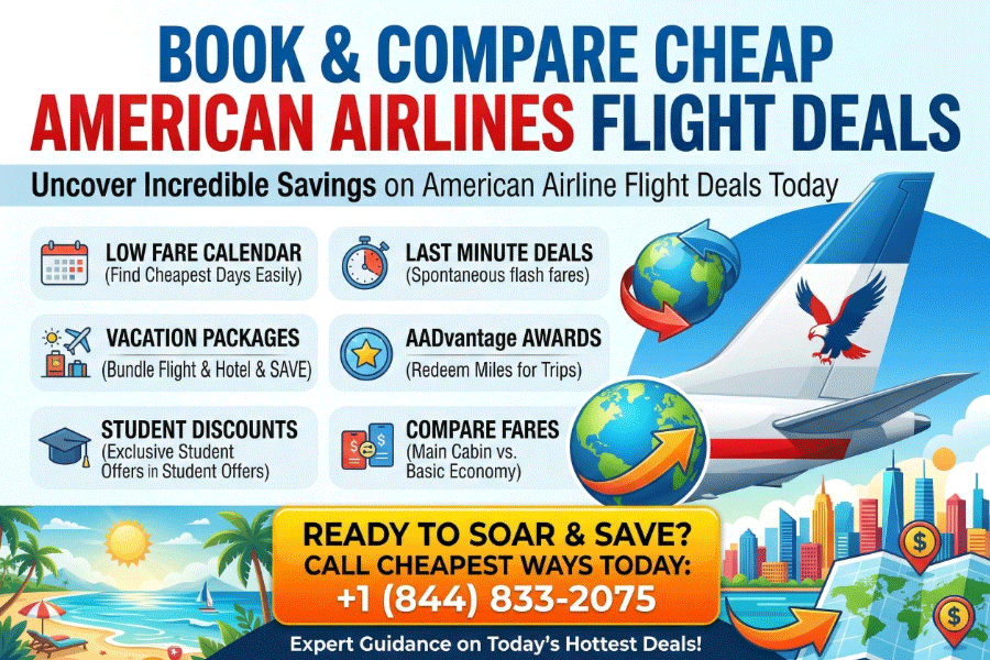 American airline flight deals