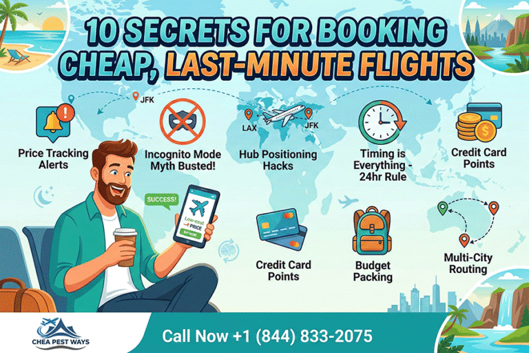 10 Secrets for Booking Cheap, Last-Minute Flights