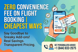 zero convenience fee flight booking
