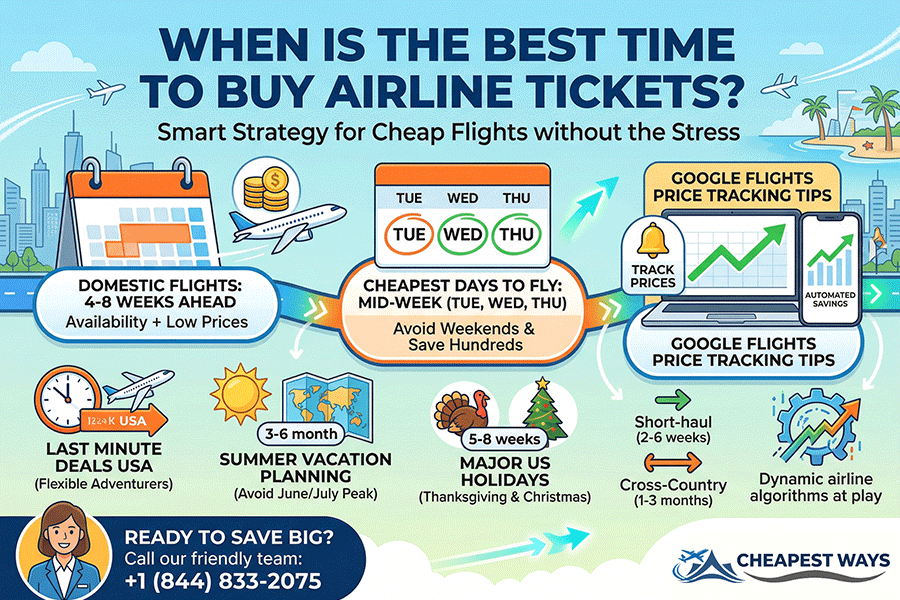 best time to buy airline tickets