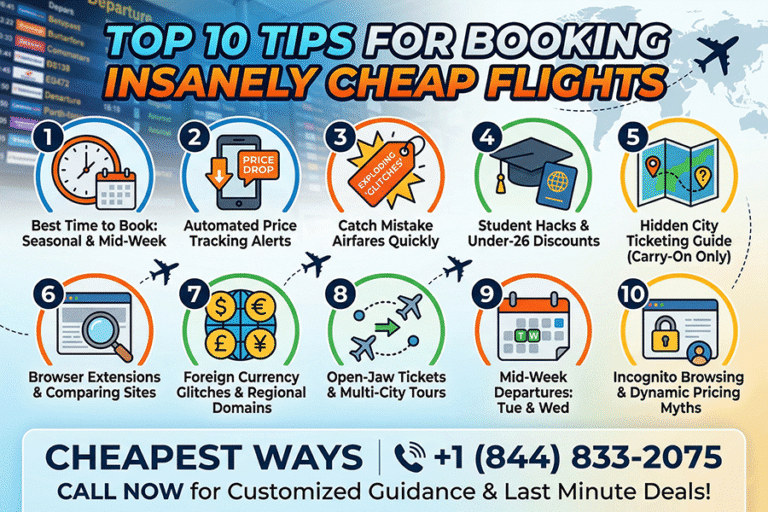 Top 10 Tips For Booking Insanely Cheap Flights