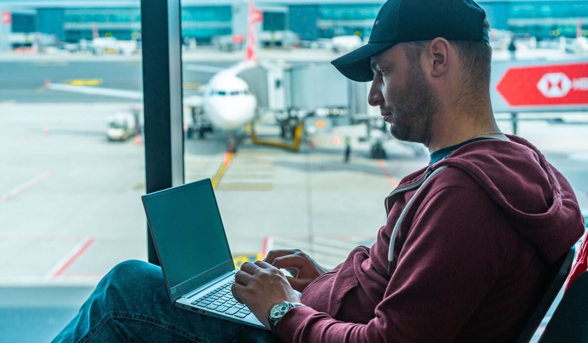 Airport WiFi Security Guide — Airport WiFi Security Guide: Safe & Seamless Travel — Photo by Atlantic Ambience on Pexels