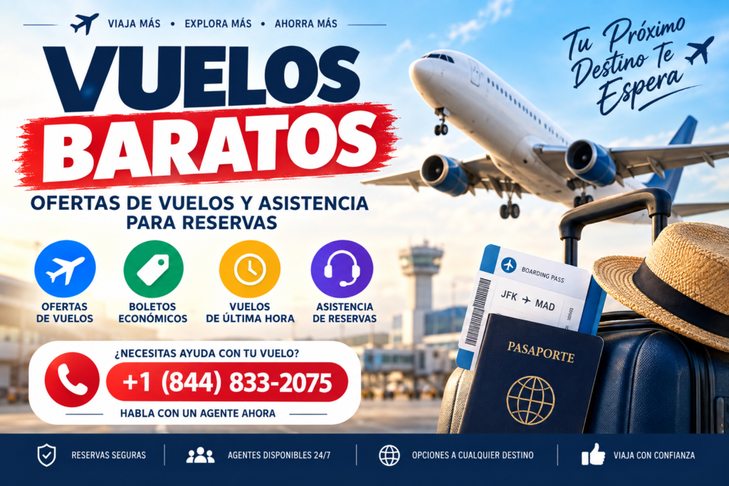 Vuelos Baratos: Ofertas de Vuelos y Asistencia para Reservas
