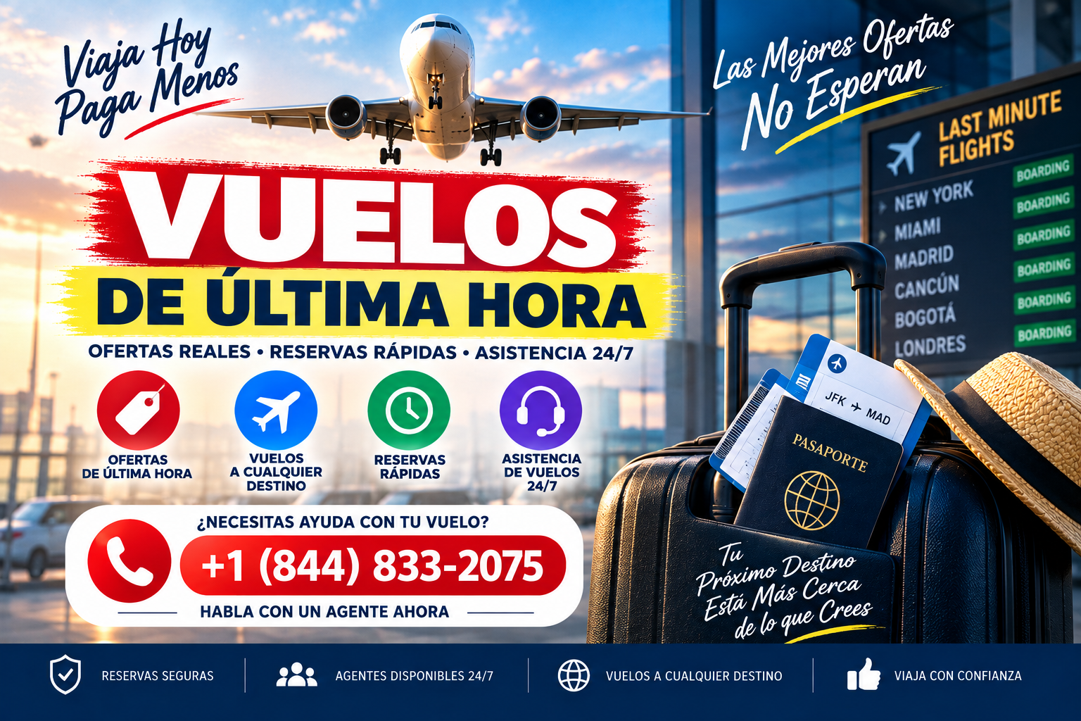 Vuelos de Última Hora